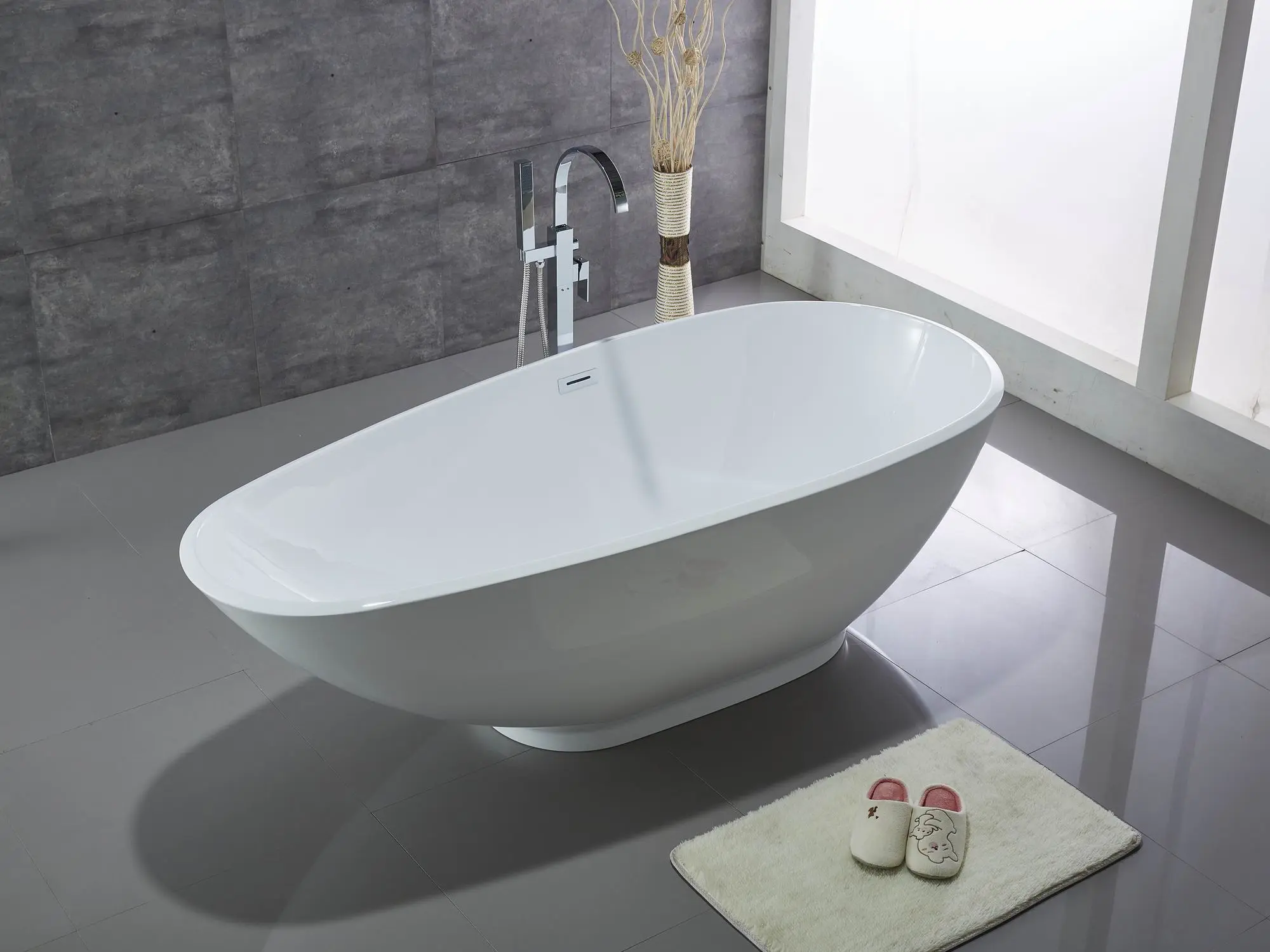 Acrylic European Free Standing Bathtub