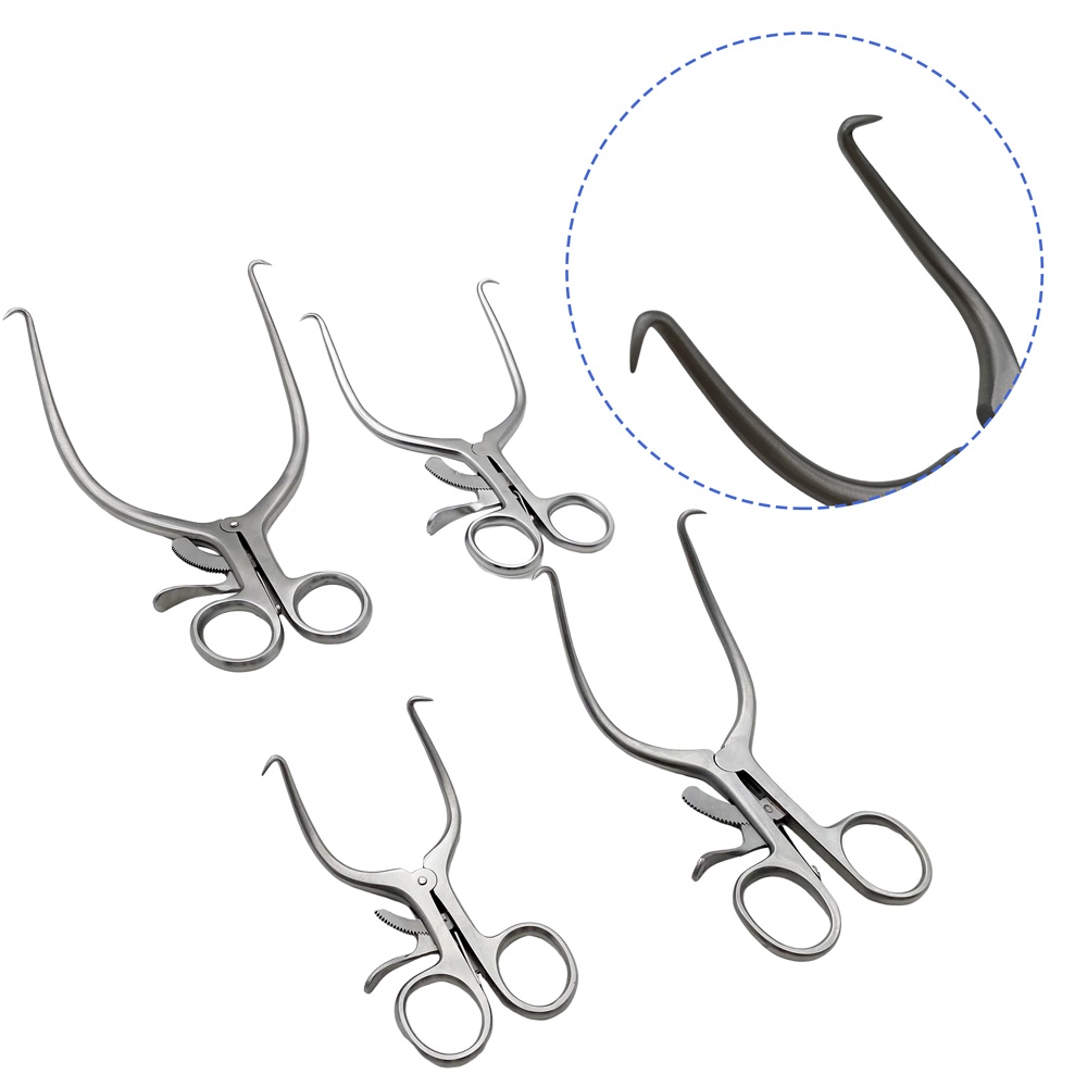 Orthopedic Stainless Steel Weitlaner Retractor Self-Retaining Retractor Pointed Tip Veterinary Surgical Instruments