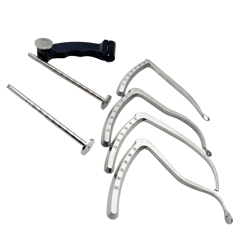 ACL PCL Adjustable C-type Drill Guide Sight Knee Ligament Shoulder Femoral Tibia Aimer Guider Stainless Steel