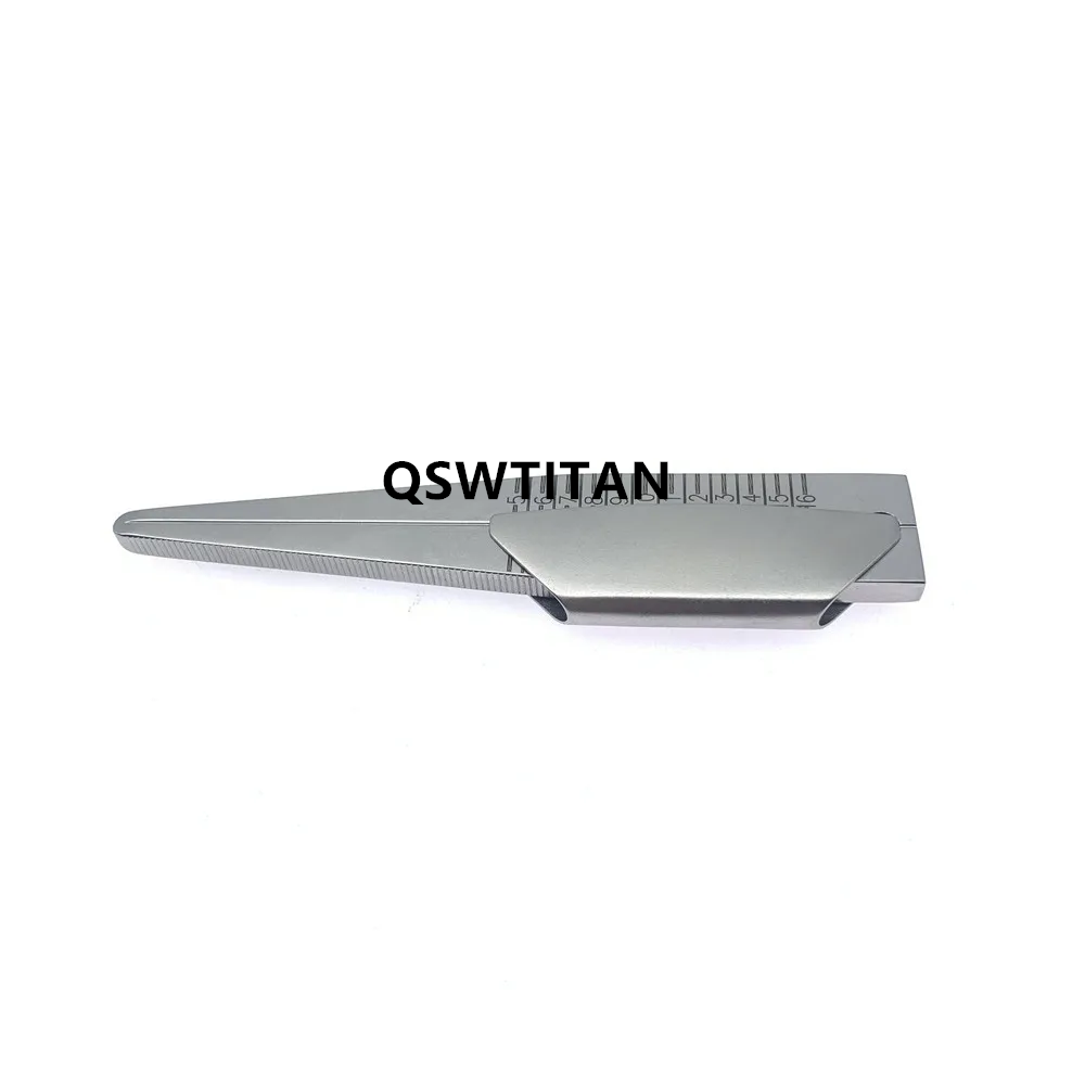 Tibial Depth Gauge Ruler Stainless Steel Orthopedic Tibial Depth Gauge Surgical Instruments