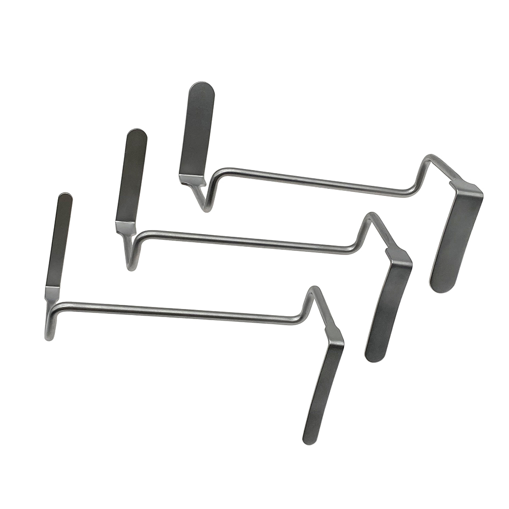 Stainless Steel Bone Z Type Knee Retractors Autoclavable Orthopedic Instrument