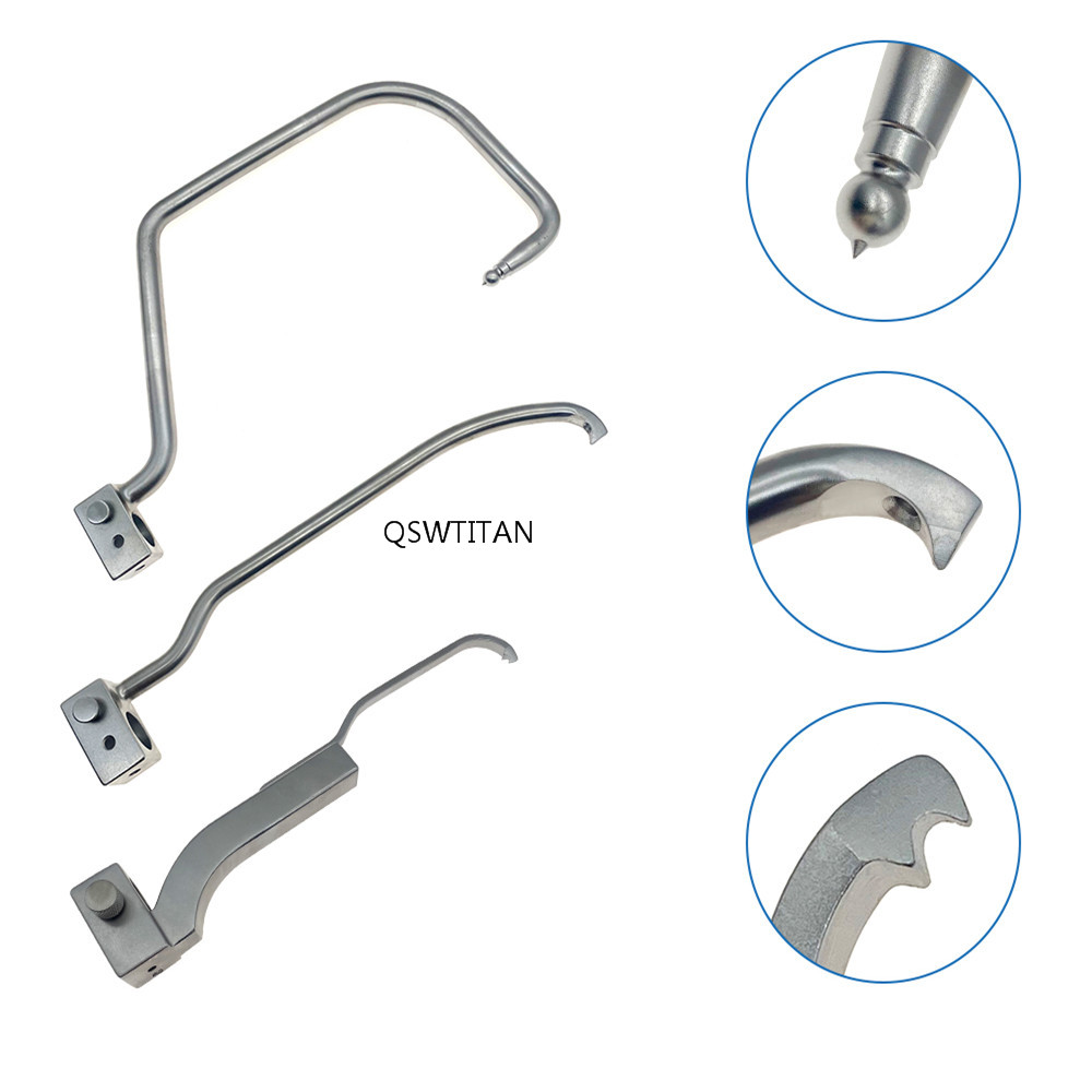 Orthopedic Surgical Instruments Gun Type Reduction Forceps Collinear Reduction Clamp Instrument Set