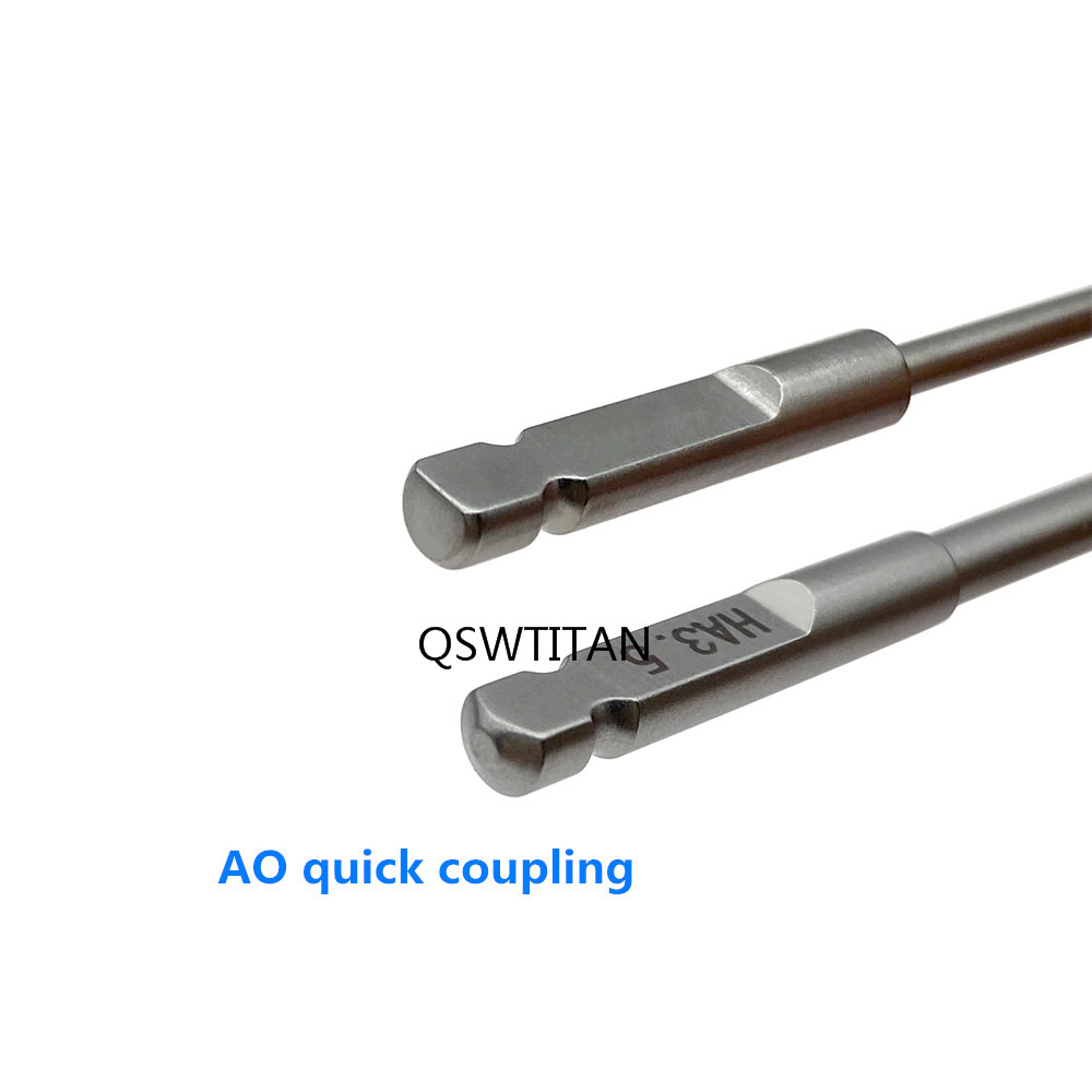 Orthopedic Screw Tapping AO Quick Coupling Stainless Steel Bone Tap Orthopedic Surgery Instrument Pet