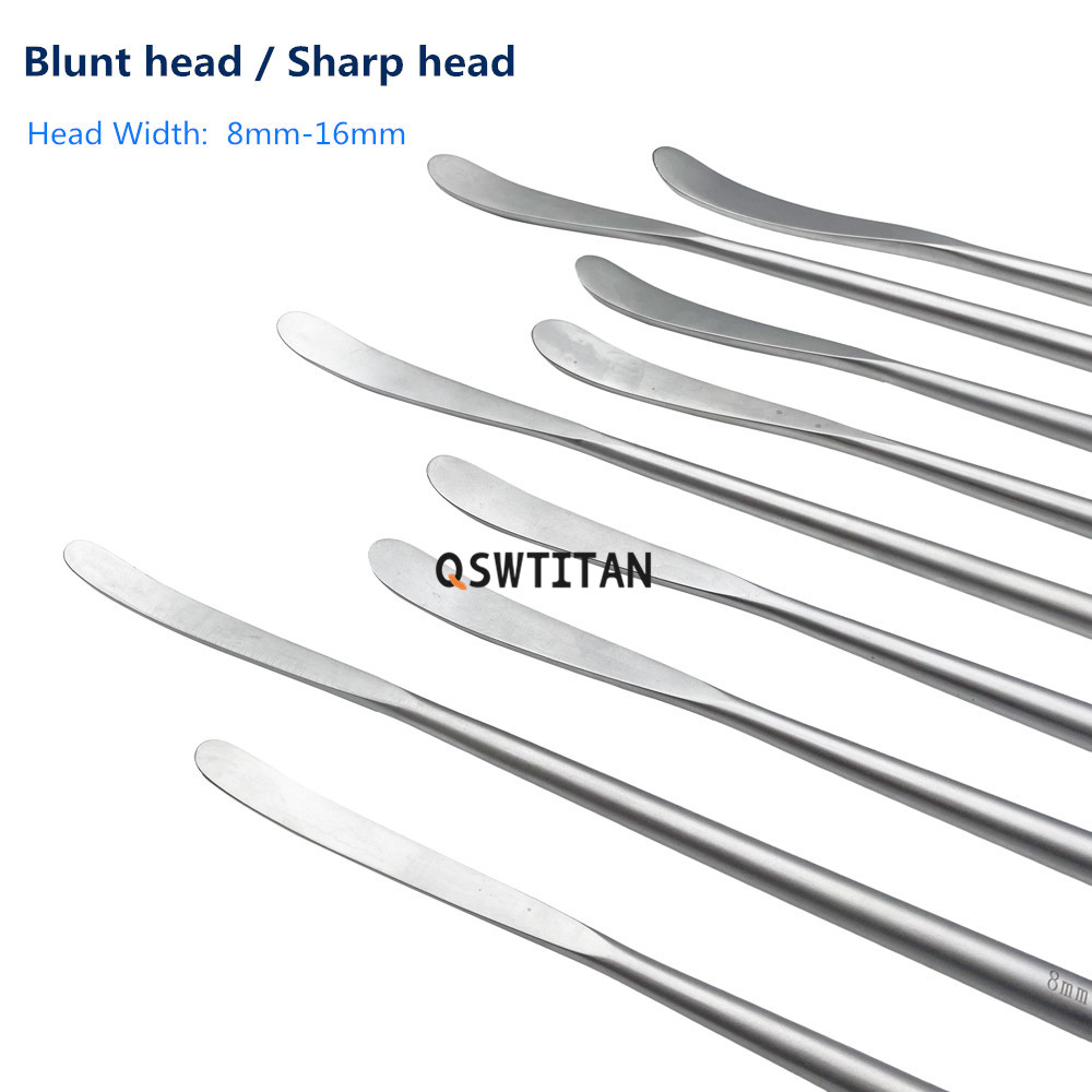 Stainless Steel Periosteal Stripper with case Silicone Handle Periosteal Elevators Veterinary Surgical Instruments Autoclaveable