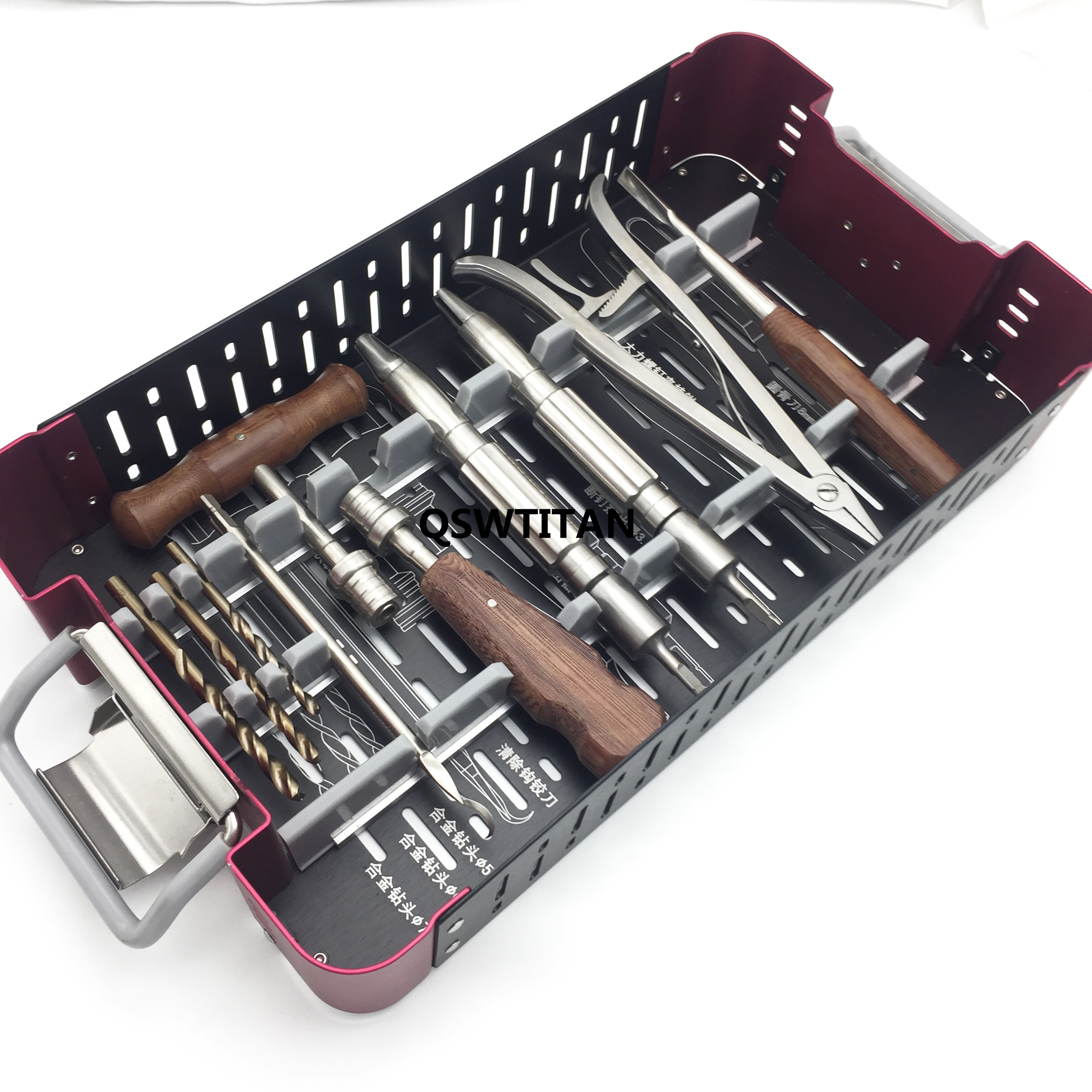 Stainless Steel Screw Removal Instrument Set for Facture Surgery Broken Screw Removal Orthopedic Surgical Instruments
