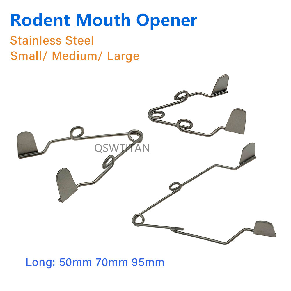 Rabbit Cat Rodent Mouse Rat Mouth Opener Speculums Dentistry Instrument Pet Clinic Vet Stainless Steel