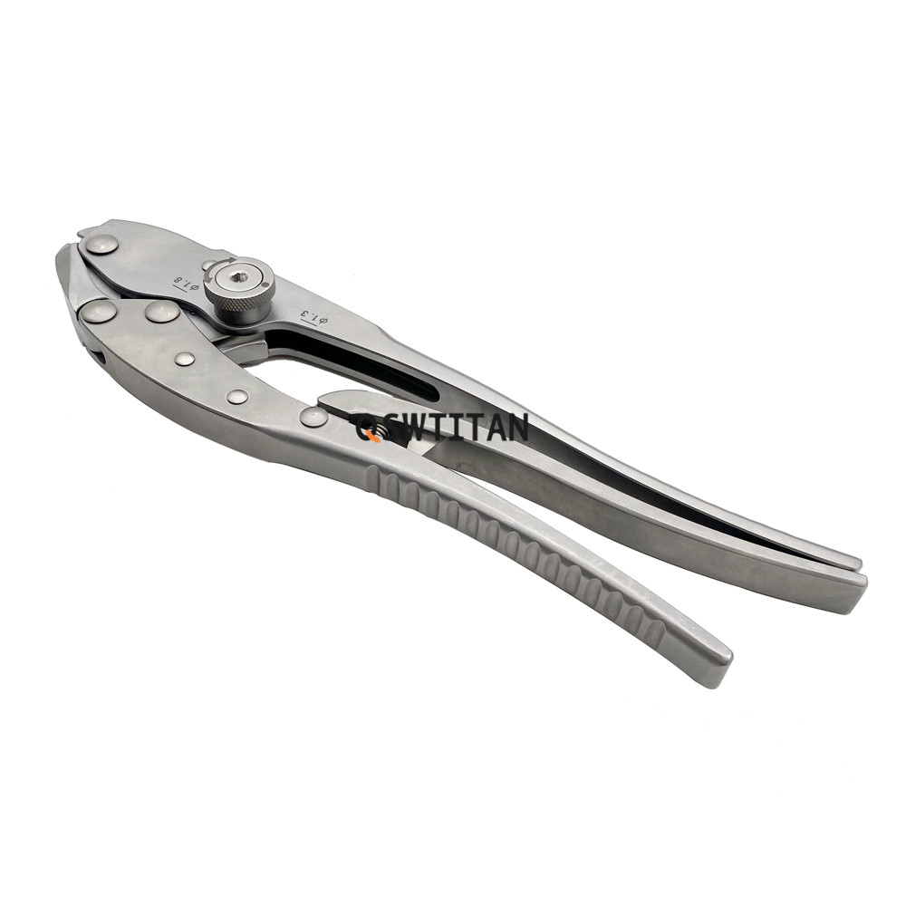 Stainless Steel Cable Locking  Autoclaveable Compression Forceps Locking Pliers Bone Forceps Animal Orthopedic Instruments