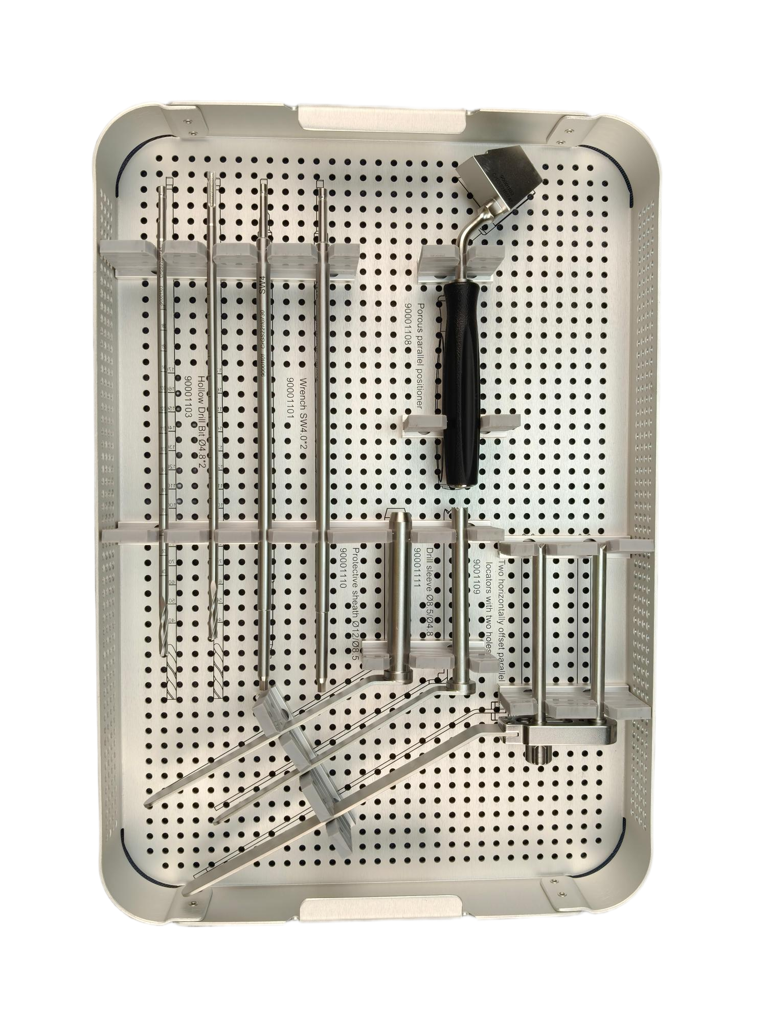 Geasure Orthopedic Surgical Instrument Cannulated Screw Instruments Set Orthopedic Cannulated Nail Instrument Kit