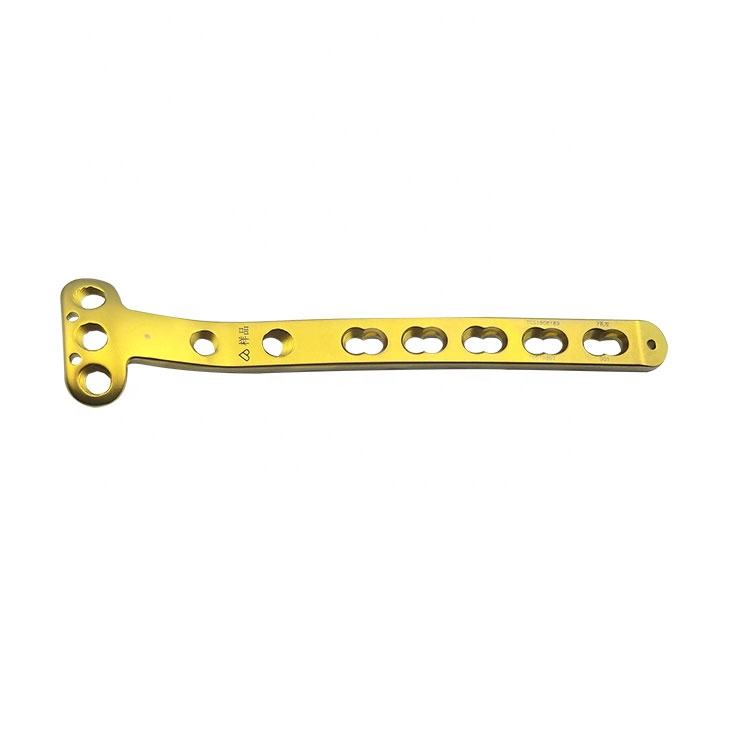 Orthopedic Trauma Titanium Locking Plate for Medial Tibia Proximal Compression Locking Plate for Hospital Use