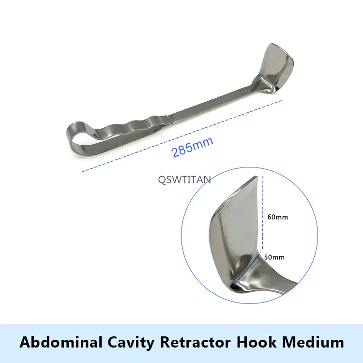 Abdominal Cavity Retractor Hook  1pc L M  S  Orthopedic Surgical  Instrument