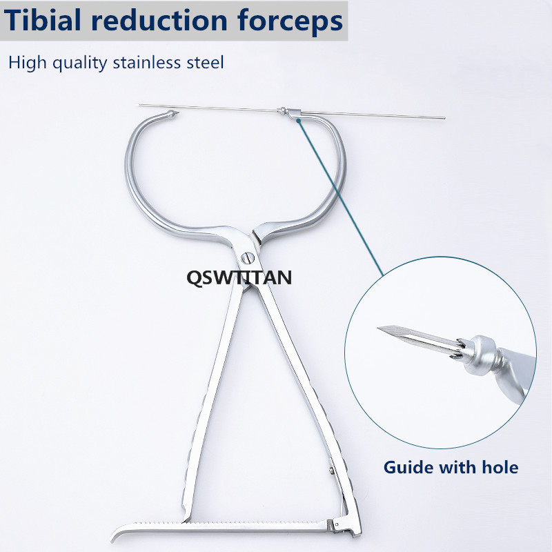Orthopedic Tibial Reduction Forceps Stainless Steel Compression Ring Reduction Forceps Orthopedic Instrument