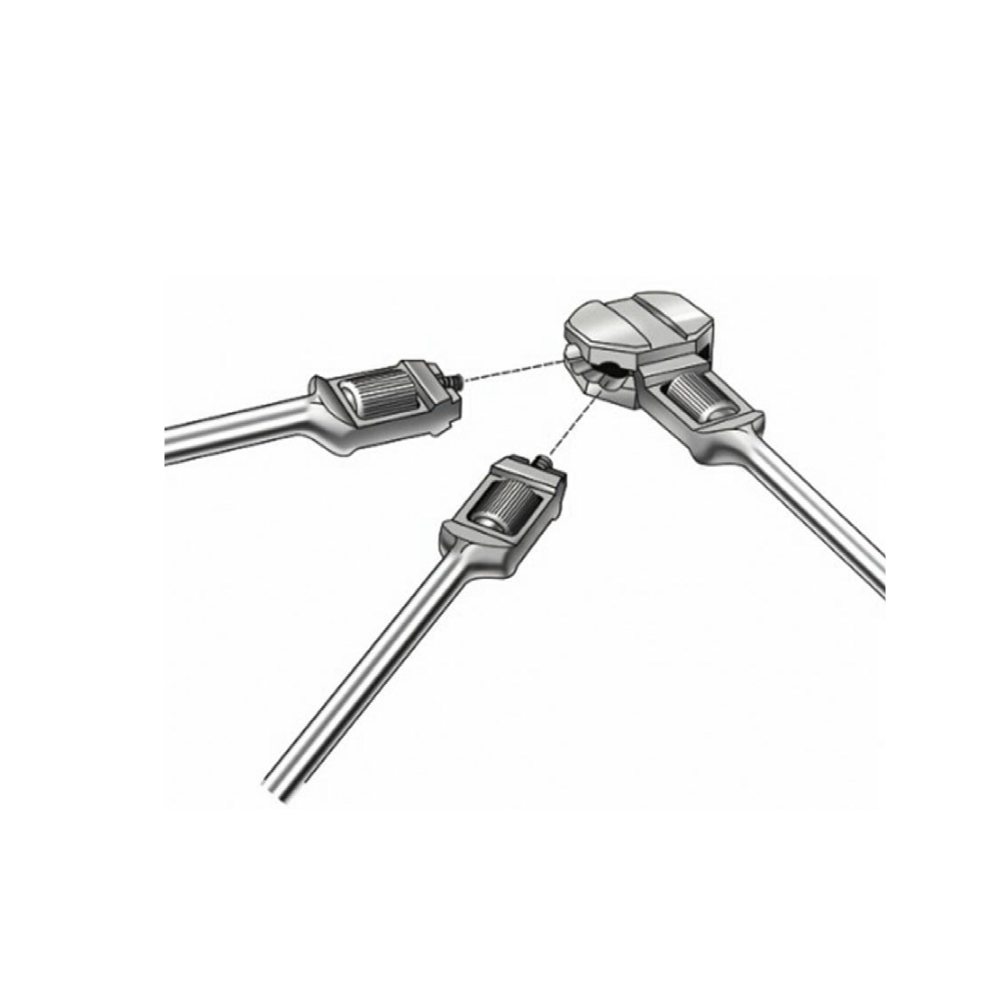 Fule Spine Alif Cage Orthopedic Instrument Set Anterior Lumbar Interbody Fusion Titanium Alloy CE Certified Class III DHL Fedex