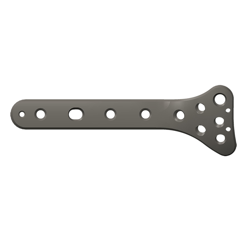 Competitive Price Fule Brand Orthopedic Surgical Titanium Tibia Fibula Locking Plate T-Shaped Straight Proximal Distal Class III