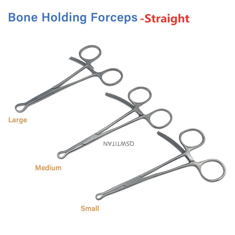 Small Serrated Bone Holding Forceps Mini Serrated Orthopedic Clamp Small Bone Forceps Orthopedics Instruments