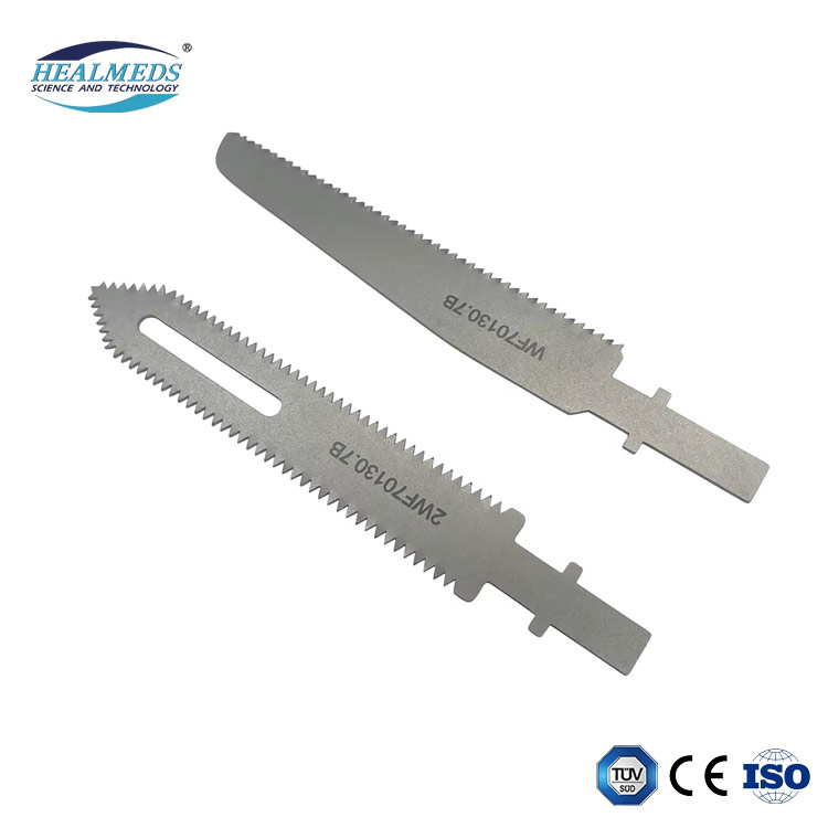 HOT SALE Reciprocating Sternum Saw Blade Orthopedic Surgical Instrument Saw Blade CE & ISO Approved 1pcs