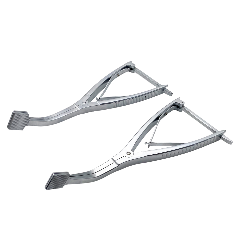QSWTITAN Knee Joint Retractor Stainleass Steel Knee Distractor Forceps Knee Spreader Autoclaveable 200mm 240mm