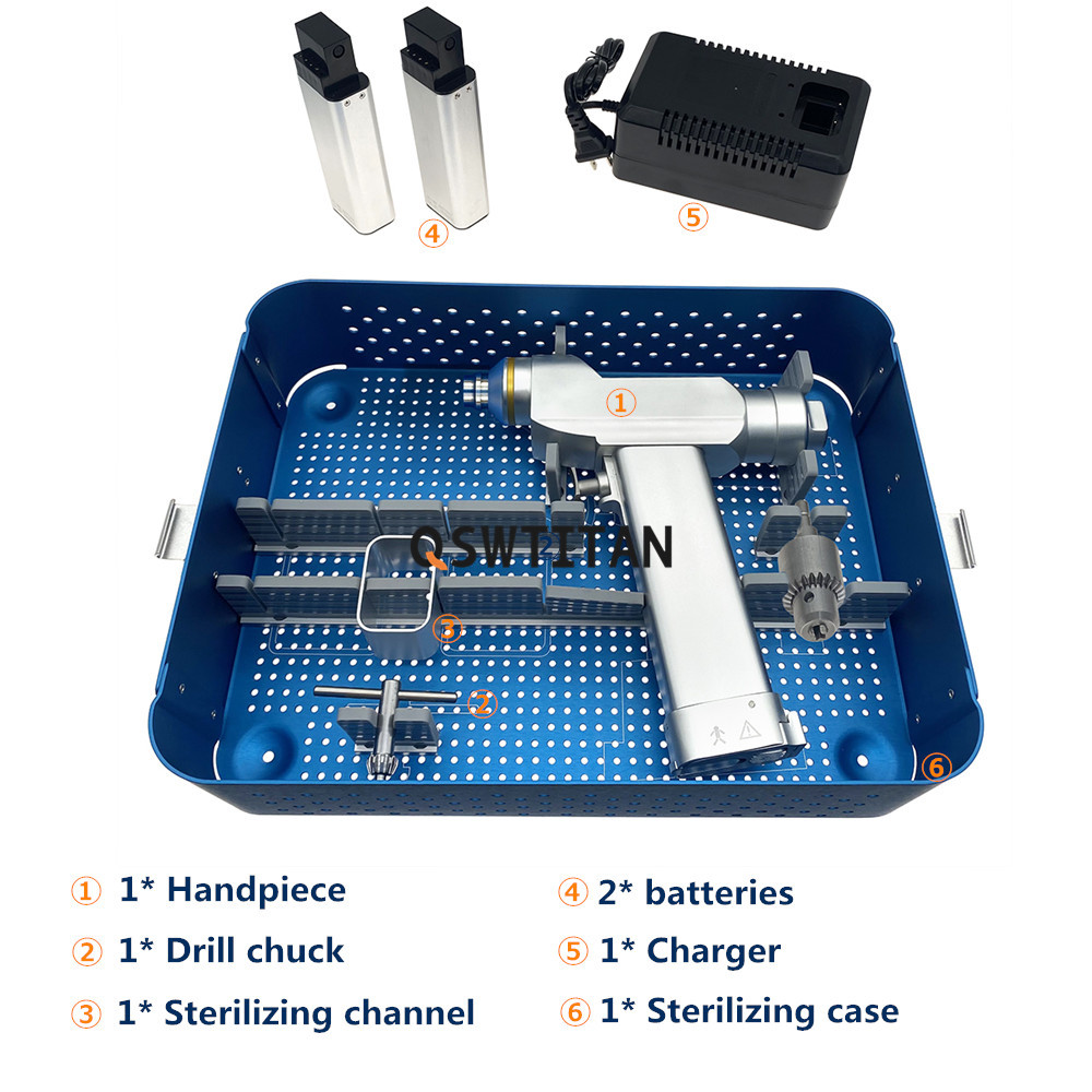 Orthopedic Drill Silver View 6