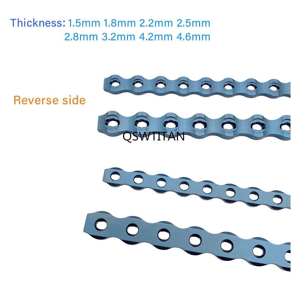 ALPS Titanium Locking Plate Straight Veterinaria Orthopedic Plates Veterinary Surgical Instruments Dog Pet Medical Accessories