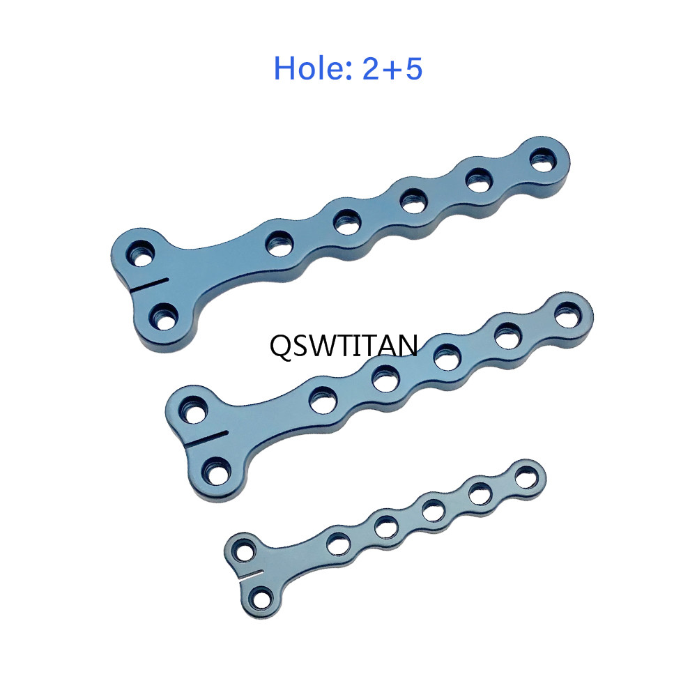 ALPS T Locking Plate 3.5/4.2/5.0/6.5 Titanium Alloy Veterinaria Pets Fracture Orthopedic Surgical Instruments Veterinary