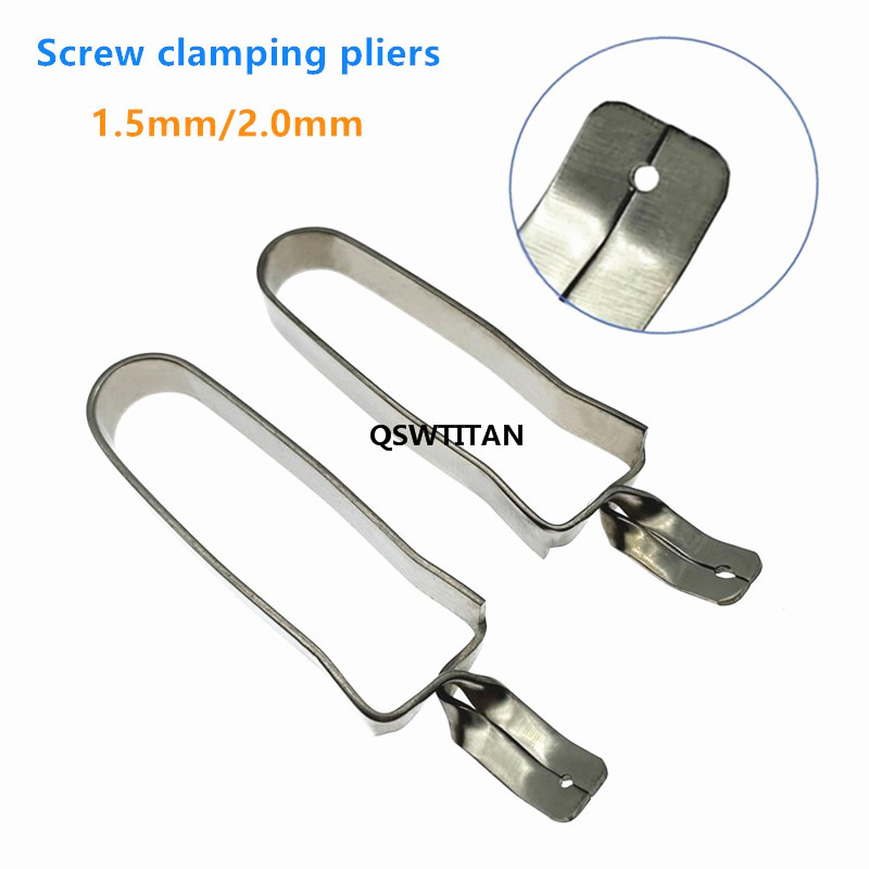 Orthopedic Instrument Steel Universal Bone Screw Holding Forceps Implant Screw Holder Tweezers Pliers Petz Veterinary AO