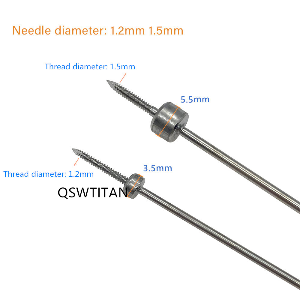 Temporary Reduction-Plate Holding Threaded Pins Fixation Bone Plate Ball Head Fixation Needle Veterinary Orthopedic Instrument