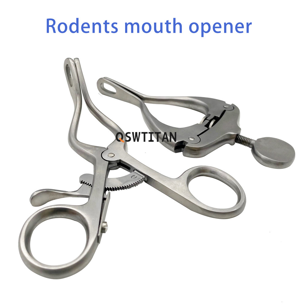 Pet Cat Rodent Rabbit Rat Mouse Hamster Mouth Opener Buccal Cheek Dilator Materials Oral Exams Pet Instrument