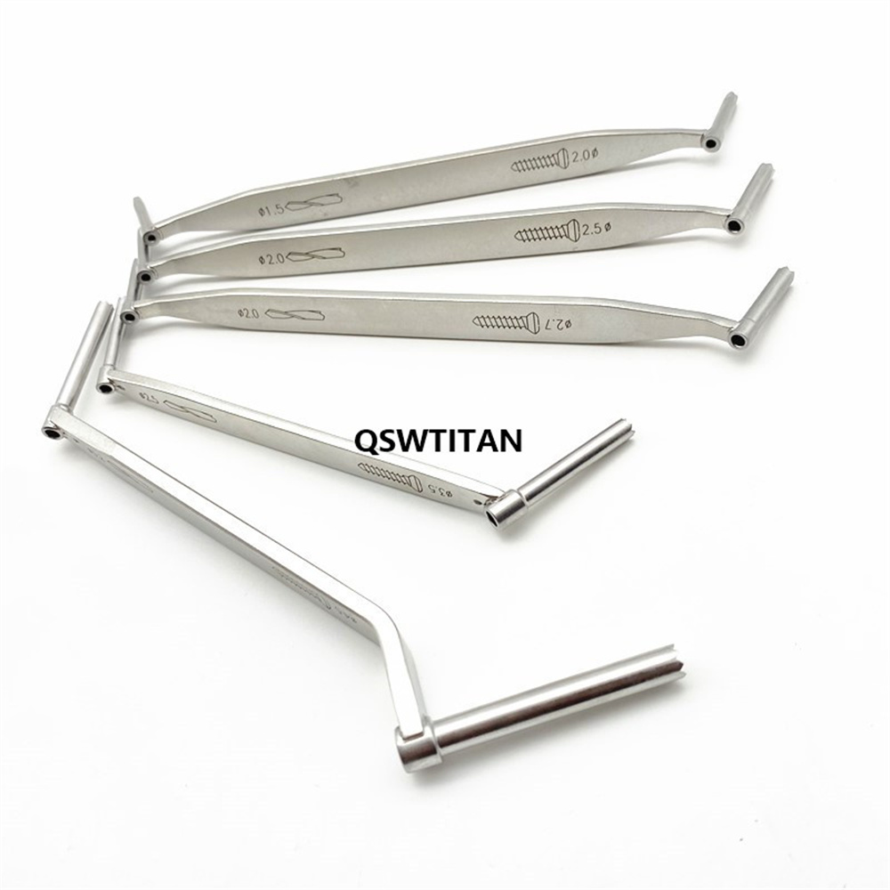 Orthopedic Drill Bits Guider Double Head Orthopedic Drill Sleeve Pointed Drill Guider Sleeve Orthopedic Surgery Instrument