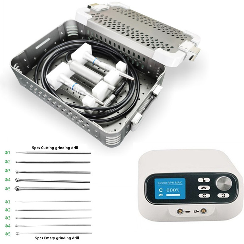 1 Set Micro Medical Electric Spine Drill Power Orthopedic Veterinary Instrument