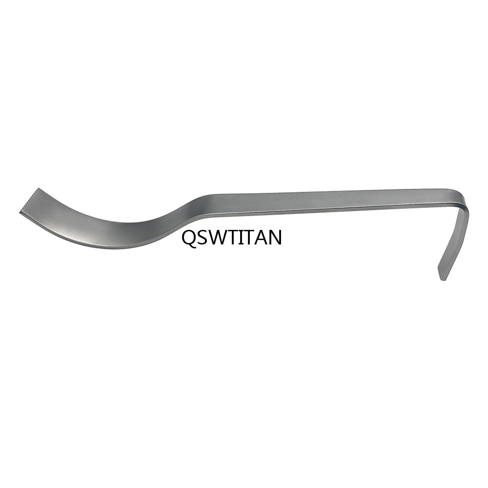 Stainless Steel Retractor S Retractor Appendix Retractor Big Belly Hook Deep Thyroid Hook Medical Instrument