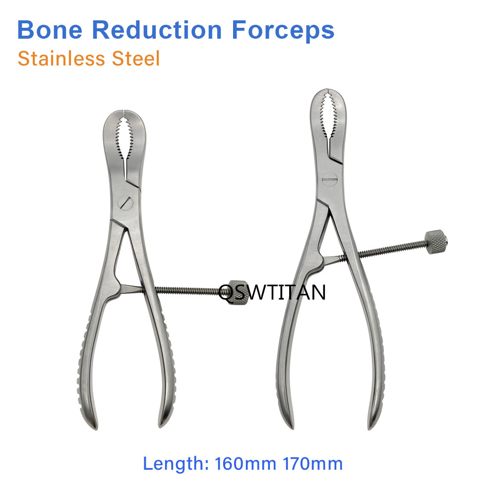 1pcs Toothed Phalanges Reduction Forceps Bone Holding Forceps Autoclavable Stainless Steel Orthopedics Surgical Instruments
