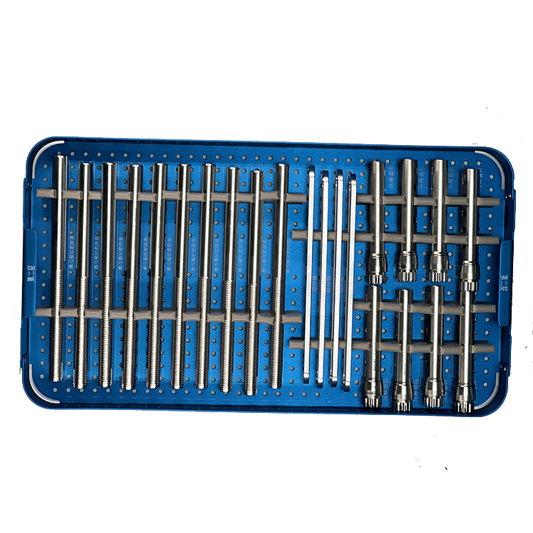 Geasure 5.5 mm Spine Pedicle Screw Instrument Set Small Fragment Orthopedic Surgical Instruments for Fixation