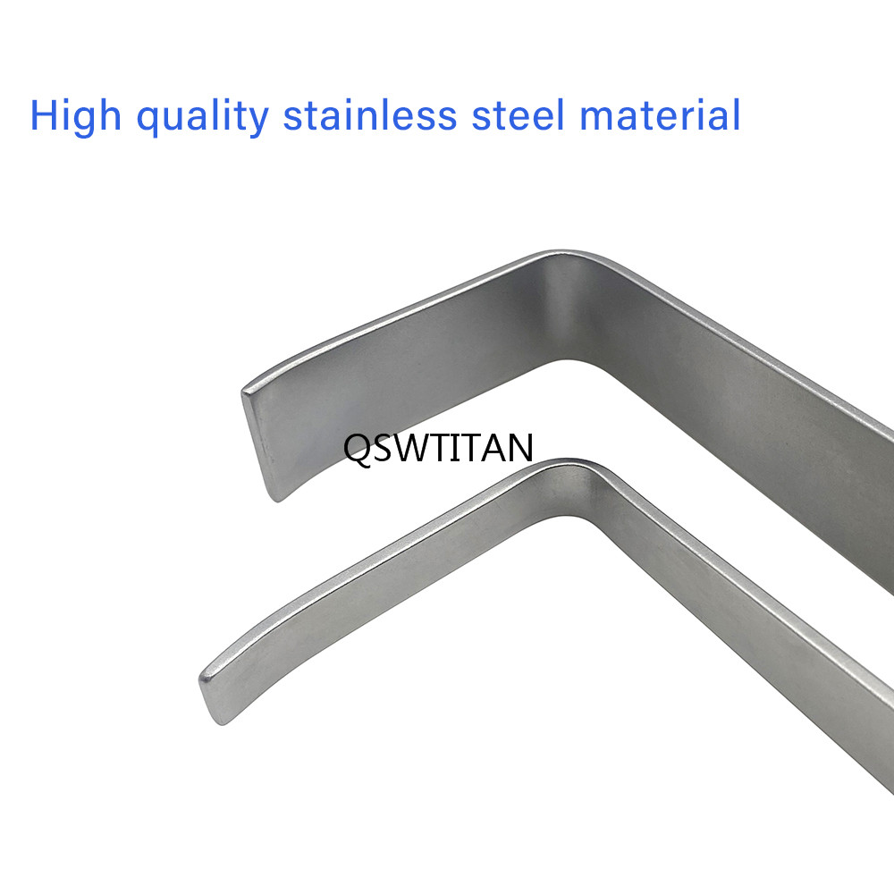 QSWTITAN Orthopaedic Double Z Retractor Deep Tissue Retractor Muscle Retractor Stainless Steel Orthopedic Surgical Instrument