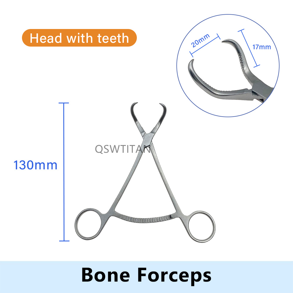 Teethed Bone Forceps
