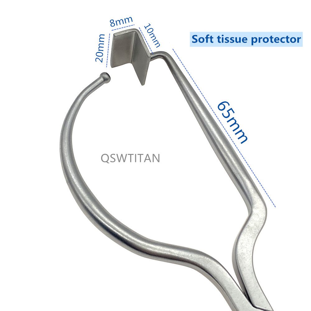 Orthopedic Reduction Forceps With Ball and Soft Tissue Protector Bone Holding Forceps Orthopedic Surgery Instrument