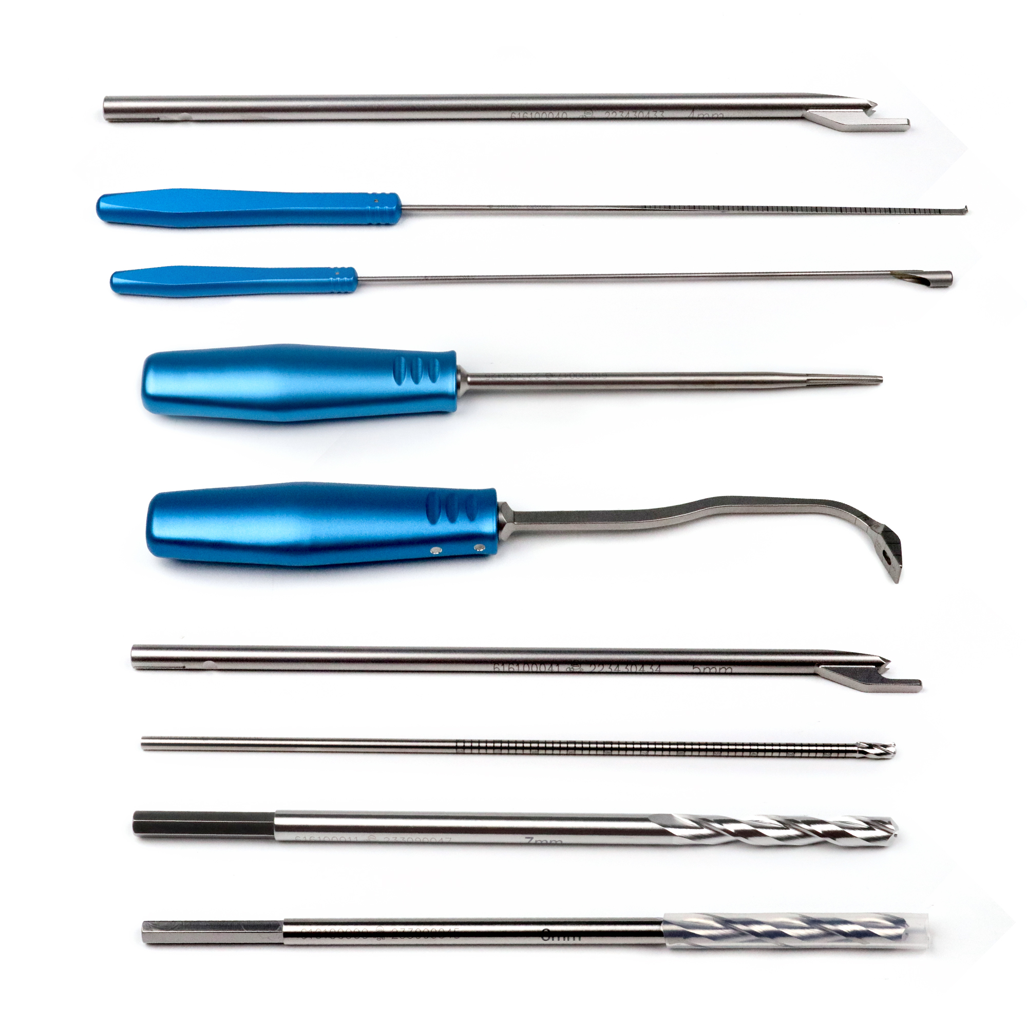 CANWELL Manual Stainless Steel Knee Arthroscopy All ACL Tibial Drill Guide Sports Medicine Orthopedic Surgery Instrument Set