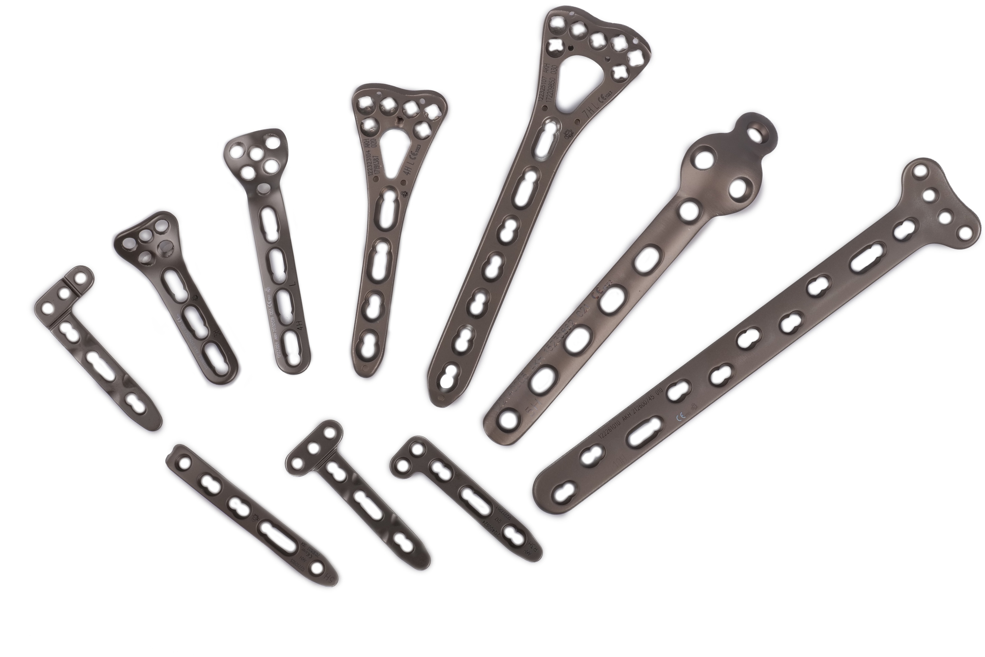 CANWELL Proximal Ulna Olecranon Multi-Axial Locking Plate Titanium Alloy Orthopedic Trauma Fixation System Surgical Implant