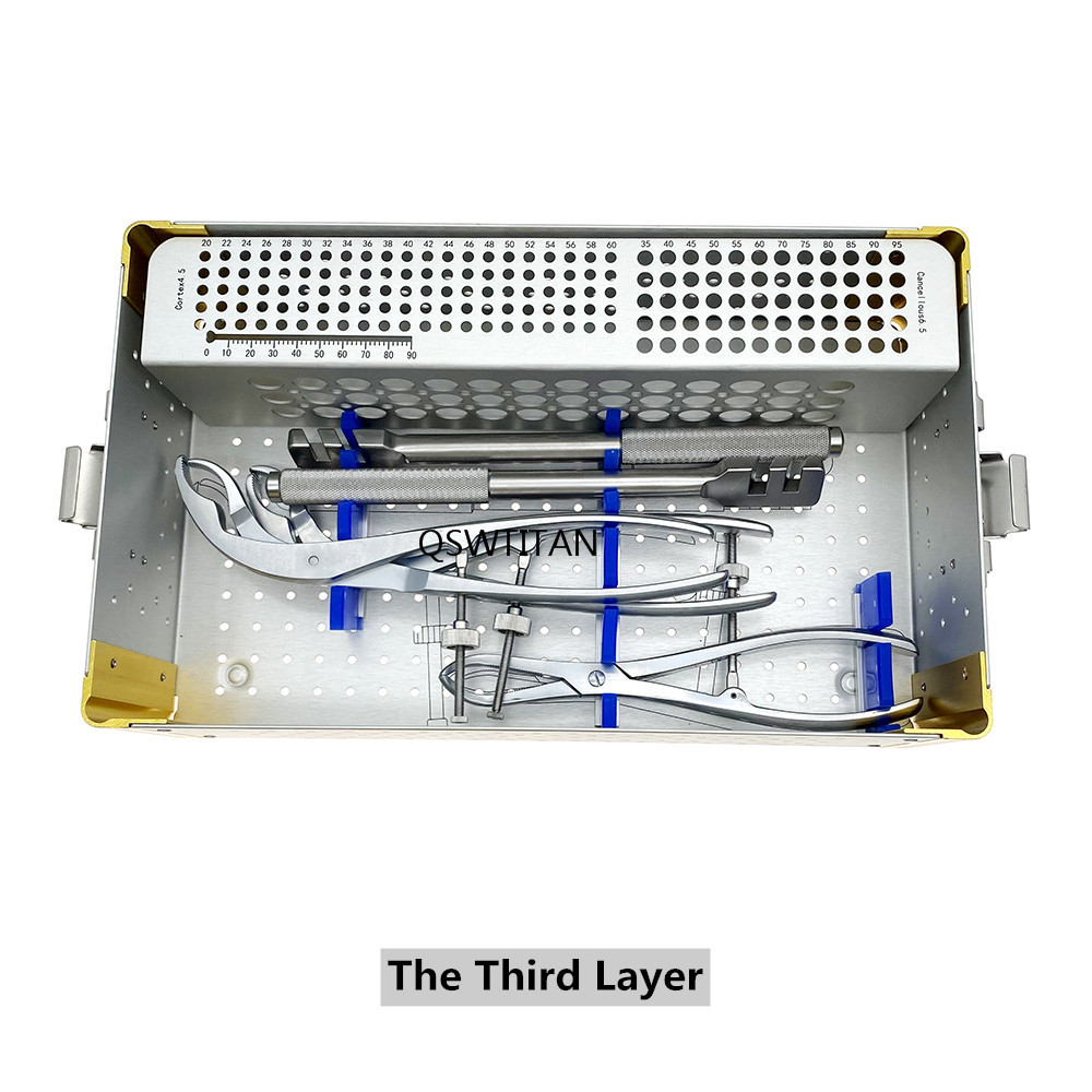 Orthopedic Large Lower Limbs Instrument Kit Bone Fragment Instrument for Trauma Surgery Orthopedic Instrument