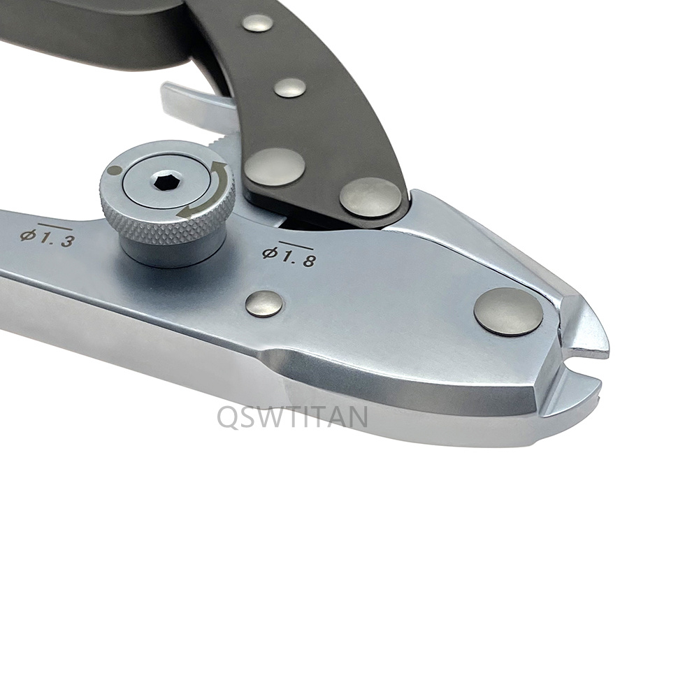 Stainless Steel Cable Crimper Locking Compression Forceps Orthopedic Surgical Instruments Cable Clamping Pliers