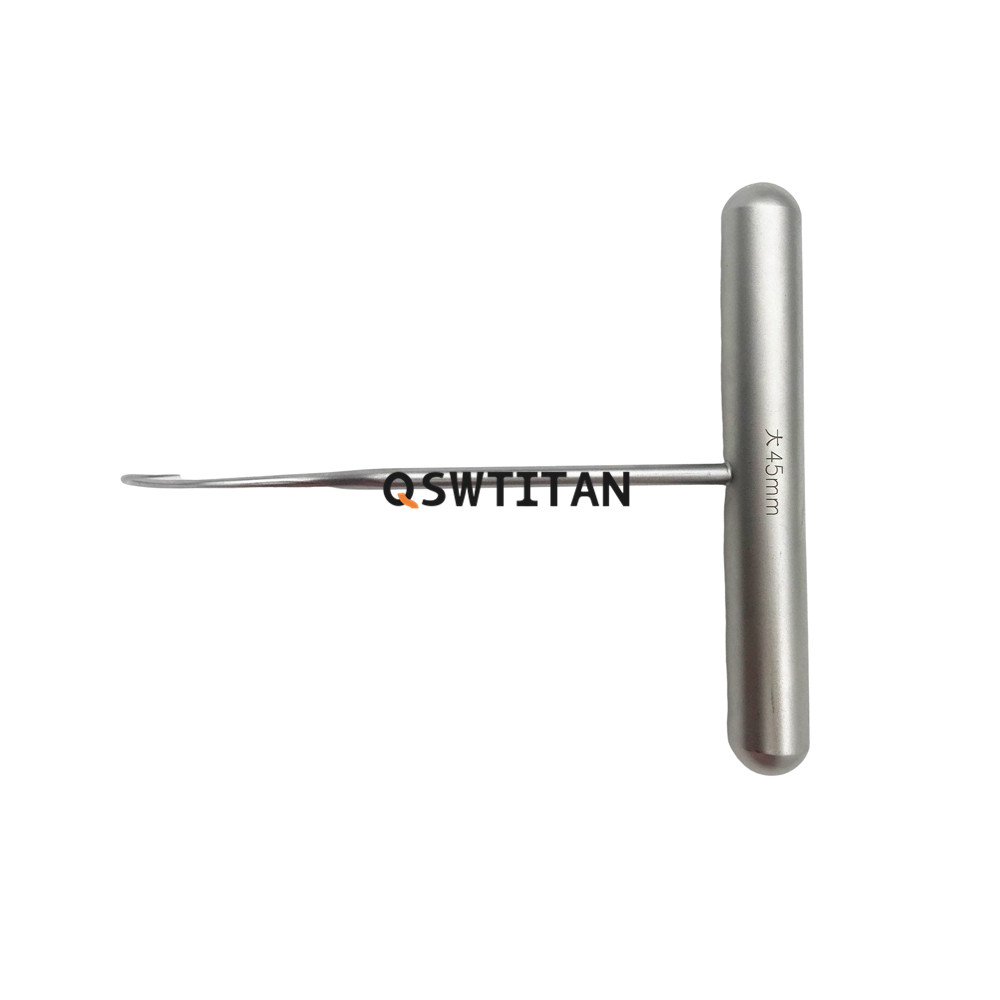 Orthopedic T Type Distractor Hook Stainless Steel Retractor Bone Lifting Hook Orthopedic Instrument Pet
