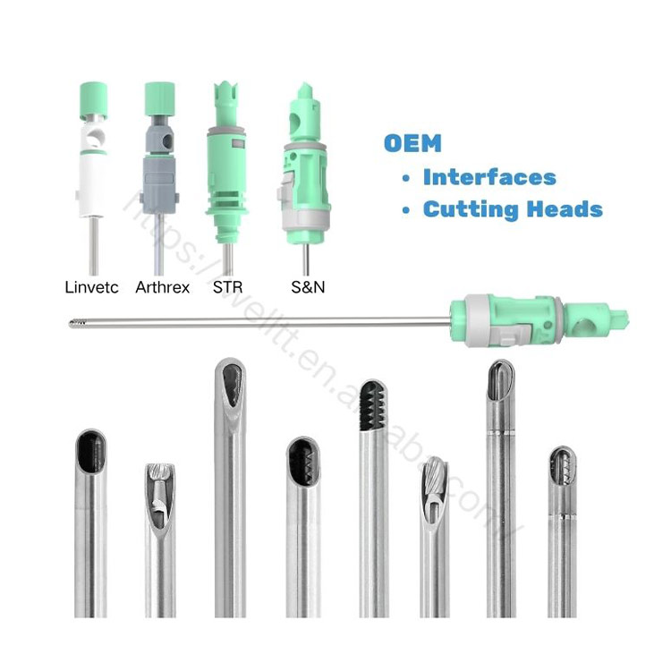 Arthroscopy Shaver Blade Shaver Bur for Conmed Stryker hummer 4 Shaver Blades Smith and Nephew Shaver System