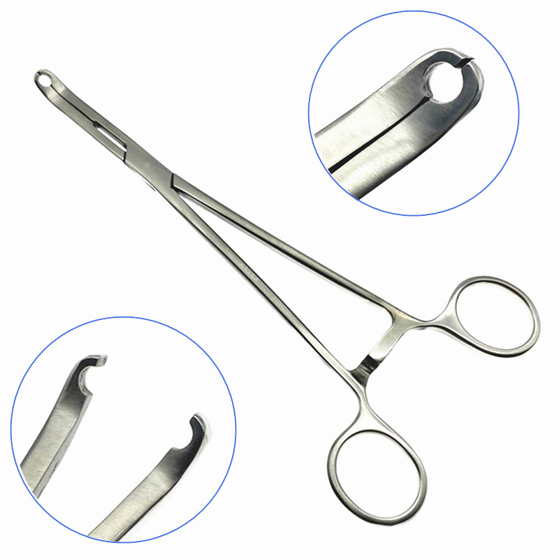 1pcs Bone Screw Holder Bone Screws Holding Forceps 5mm/6mm/8mm Stainless Steel Veterinary Orthopedics Instrument