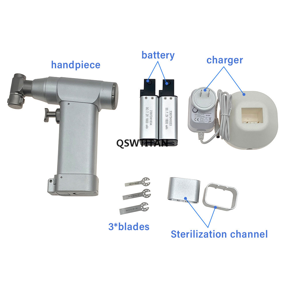 Orthopedic Micro Small Oscillating Saw Veterinary Sagittal Saw Surgery Mini Bone Oscillating Saw