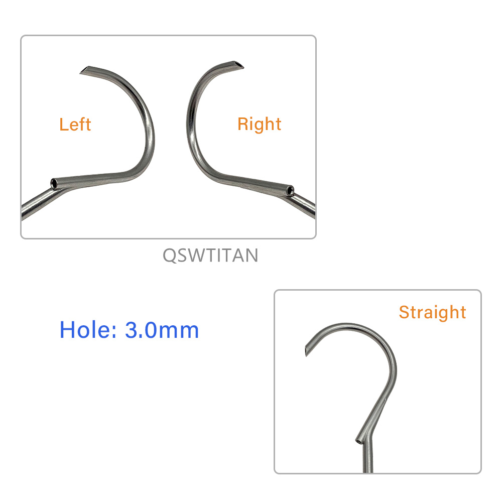 Orthopedic Wire Guider Wire Passers Stainless Steel Orthopedic Pet Instrument