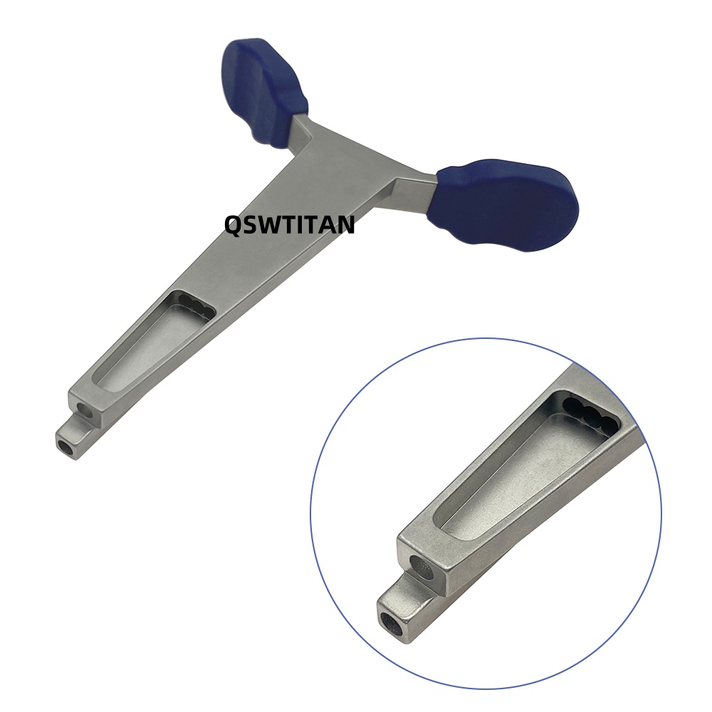 Orthopedic Adjustable Positioner Medical Knee Femoro Tibial Positioner Stainless Steel Positioning Guide