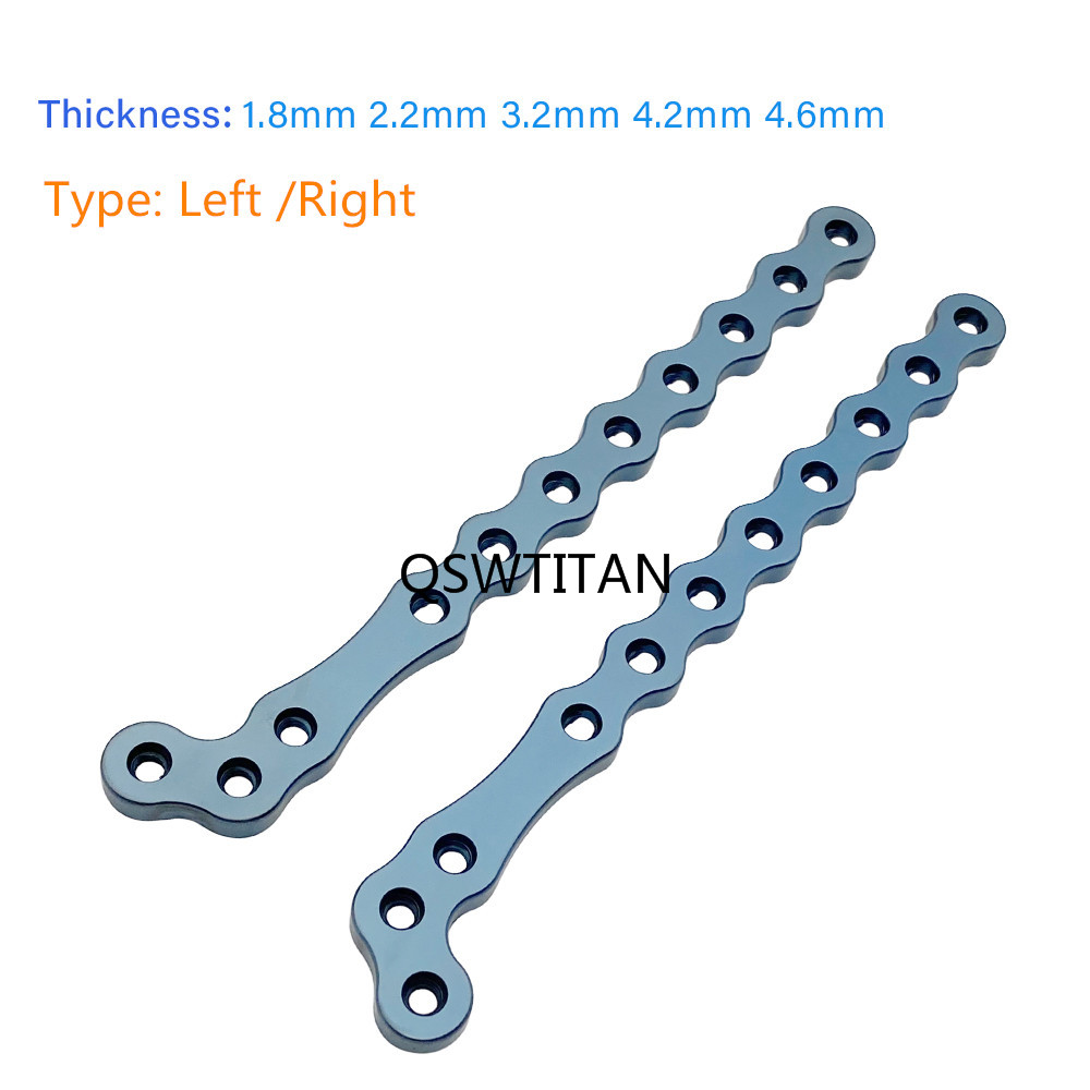 L Type Veterinary Surgical Titanium Reconstruction Locking ALPS Plate 1.8/2.2/3.2/4.2mm Orthopaedic Screws Plates Pet