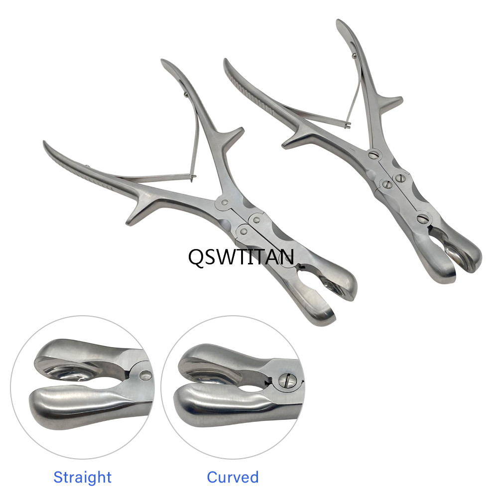 Orthopedic Bone Rongeur Double-Action Rongeur Crushing Rongeur 27cm Orthopedic Surgical Instruments