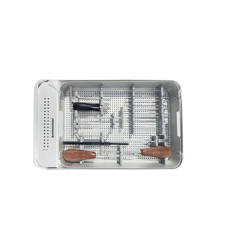 Hot Sales Bone Surgical Trauma Stainless Steel 3.5/4.0 mm Cannulated Screw Instrument Set