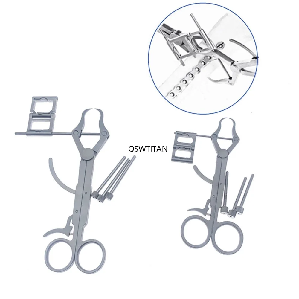 Pointed Aiming Reduction Forceps Multi-functional Clamp Reduction Forceps Aim Tip Plate Locking Forceps Orthopedic Instrument