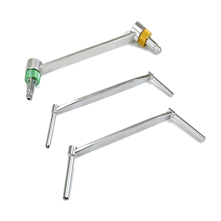 Medical Basic Surgical Instrument Tool Kit Portable Positioner Punch Jig 4.5 Locator Double Hole Drilling Orthopedic Drill Guide