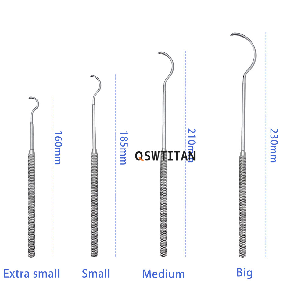 Stainless Steel Wire Threading Device Small Pet Wire Passers Orthopedic Trauma Surgery Instrument Autoclaveable